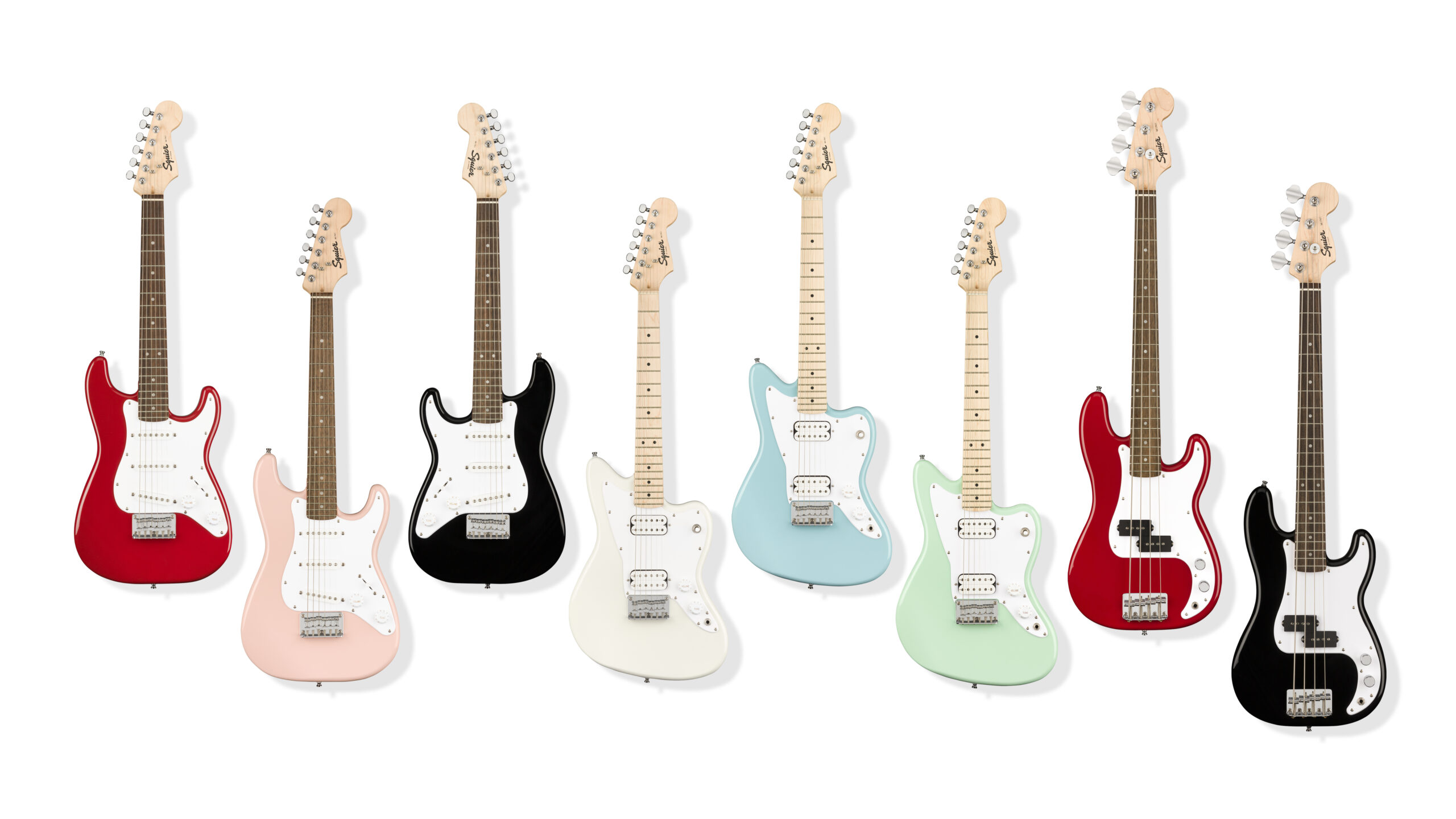 フェンダー「SQUIER（スクワイア）」ブランドから、簡単に