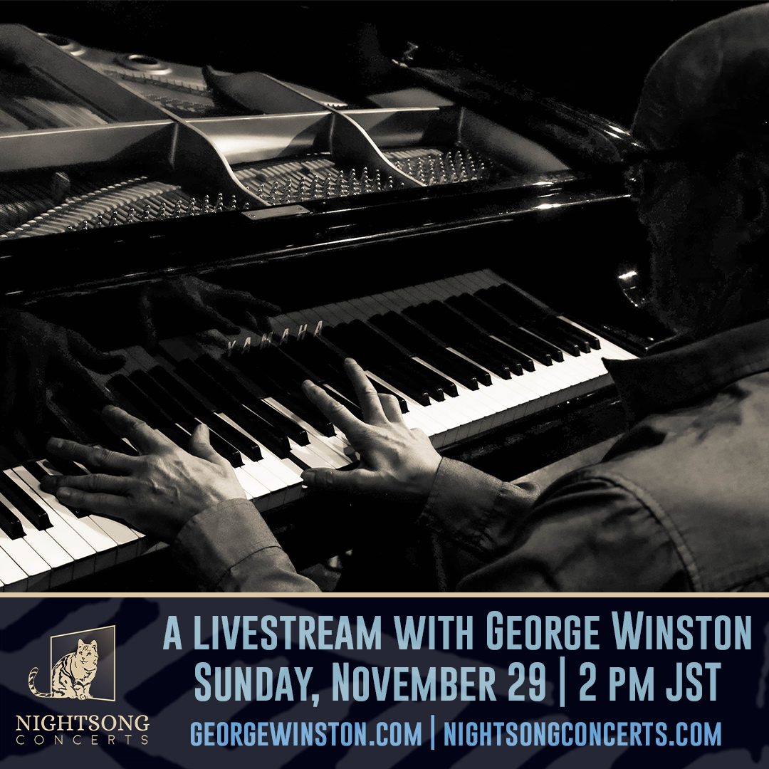ジョージ ウィンストンが 11月29日に 視聴無料の チャリティー ストリーミング コンサートを開催 誰もが一度は耳にしたことのある あこがれ 愛 の大ヒットでも知られる世界的ソロ ピアニスト Music Guide ミュージックガイド
