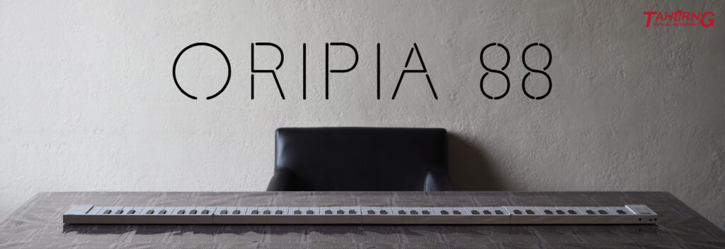88鍵でフルサイズ鍵盤、折りたためる 電子ピアノ「TAHORNG ORIPIA 88