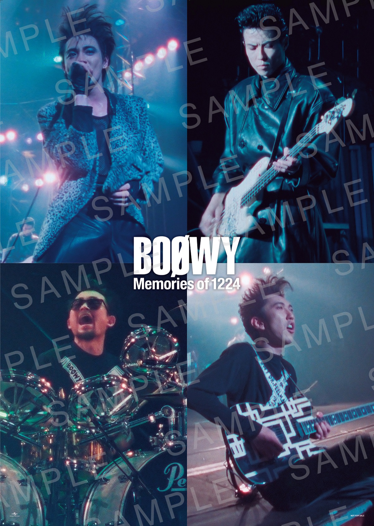 BOØWY、LIVE CD BOX『Memories of 1224』が 2022年12月24日に発売